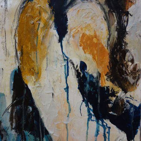 abstract acrylic painting